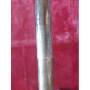 Detalle de la zona de fijación de 25,2 mm en el manillar vintage