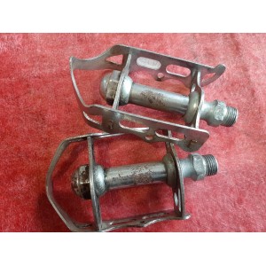 Eroica PE19 steel pedals for French cranks