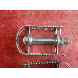 Pédales vélo LYOTARD 136R M14×1.25 vélo Peugeot randonneur 1970 D4