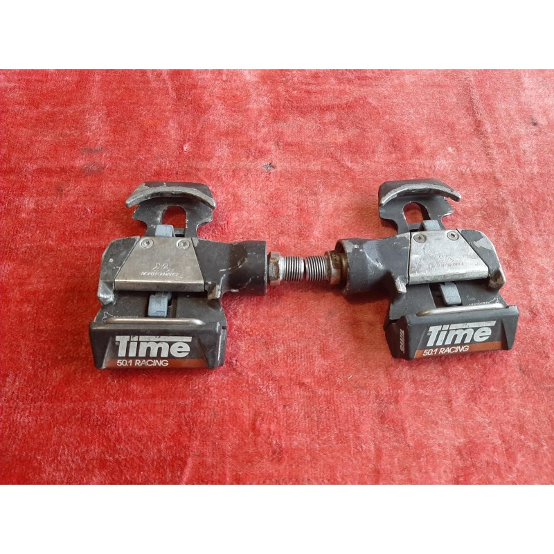 Time SPORT BIOPERFORMANCE 14x1.25 aluminium vintage pedals PE25 front view