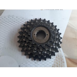 Détail des pignons de la roue libre NORMANDY 5V acier