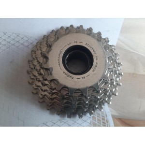 Roue libre 7 vitesses SACHS MAILLARD 1991 16-28 dents acier vue côté pignons