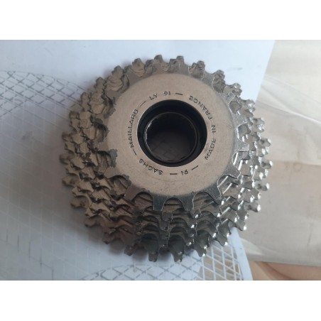 Roue libre 7 vitesses SACHS MAILLARD 1991 16-28 dents acier vue côté pignons