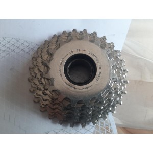 Échelle 16-28 dents roue libre 7V Sachs Maillard acier ancien