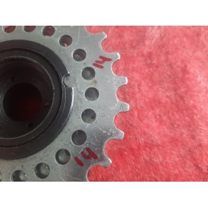 Roue libre 6V MAILLARD COURSE ancien vélo de 470g 1983 14-25 34,7×100 Eroica RC30