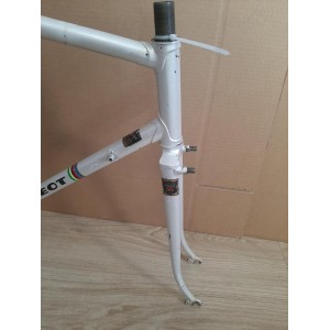 PEUGEOT PY10 FULL REYNOLDS 531 Fahrradrahmen 2705g 52×53cm 126mm BFFF 🇫🇷 D4