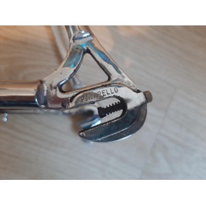 Artisanal bicycle frame 2535g 54.5*53.5cm 123mm BFFF, dent (see picture 19) D09