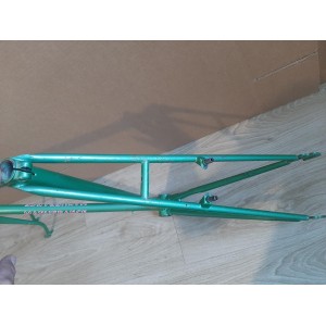 Cadre velo MANUFRANCE RANDONNEUSE HIRONDELLE 650 3295 57.5×58.5 122.4mm BFFF