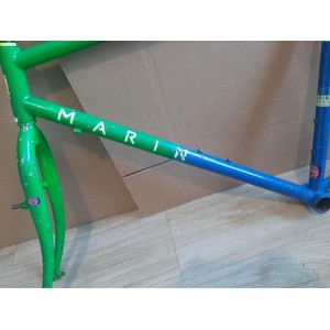 Cadre velo VTT MARIN Palisades 1994 CR-MO TANGE 3610g 47.5*56.5cm 129.5mm BC 1.37