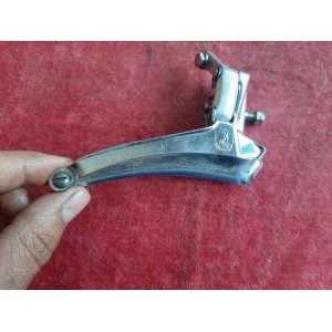 Campagnolo front derailleur steel aluminium detail