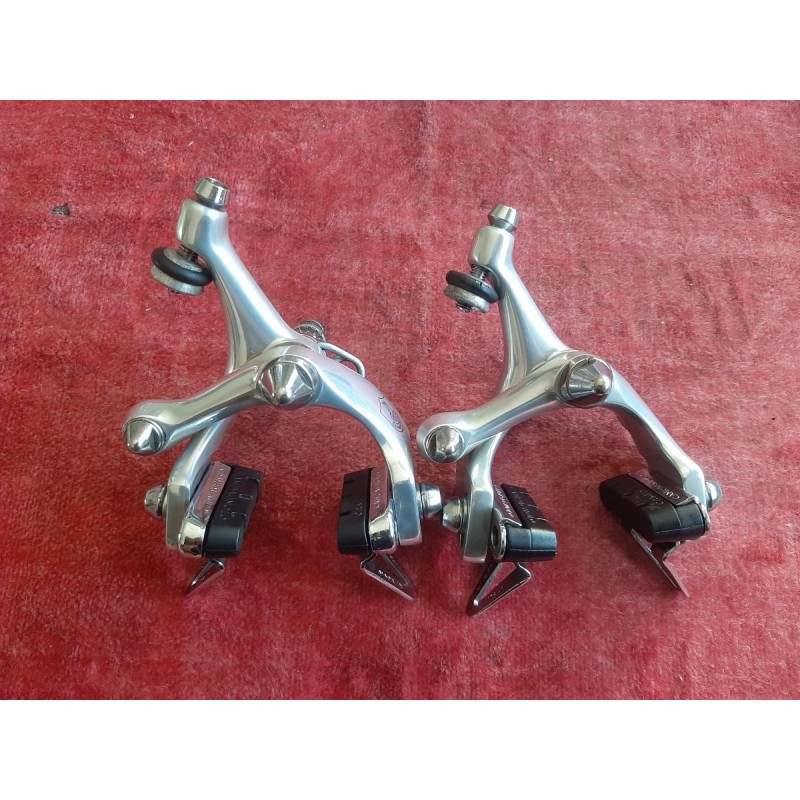 Campagnolo C Record brake caliper pair front view