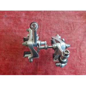 Campagnolo C Record aluminium finish close-up