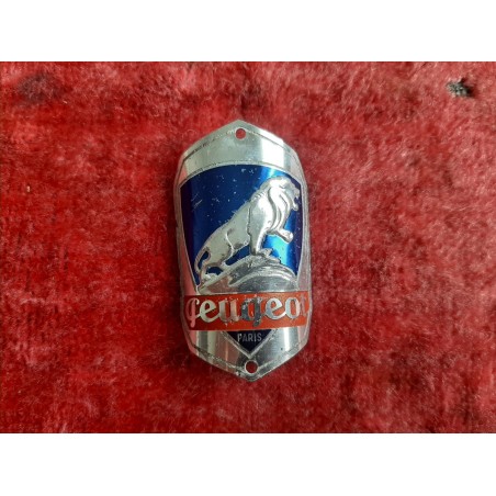 Placa frontal PEUGEOT vintage original – Calcomanía Eroica
