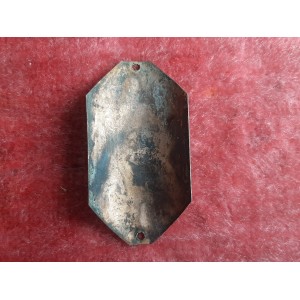 Placa de bicicleta Touring LONGONI vintage, peça para restauros