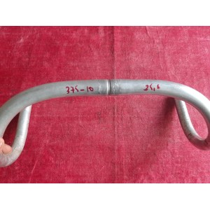 Guidon SUPER RIVIER ancien vélo randonneur vue de face 25.6 mm