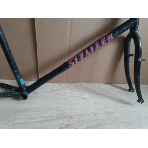 Quadro BTT STYLIZER CR-MO TANGE 5 zona da caixa de direção