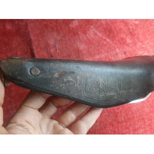 Selle IDEALE 90 TB SPECIALE COMPETITION rodée main selon Rebour vélo ancien Eroica SE29