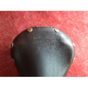 IDEALE Vintage Bicycle Saddle, Made in France, Eroica SE26