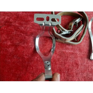 Alloy toe clip CHRISTOPHE STC for vintage racing pedals