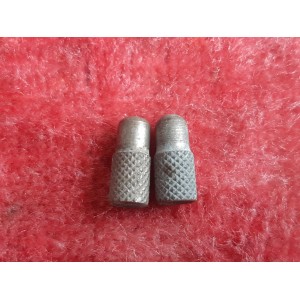 Alte Presta-Ventilkappen aus Bronze für Vintage-Räder