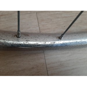 Wheel RIGIDA 700c road bike CLINCHER rims tyres 🇫🇷 D4