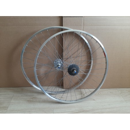 Ruota anteriore SUPER CHAMPION 650B bici da turismo NORMANDY 1977