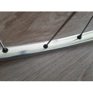Campagnolo Record hub skewer end Mavic MA2 wheelset