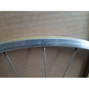 Par de rodas 700C clincher alumínio para bicicleta de estrada antiga