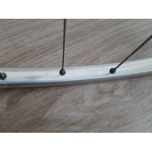 Roda dianteira 700C Mavic MA2 cubo Campagnolo Record