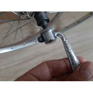 Mavic MA2 700C clincher wheelset freewheel side view