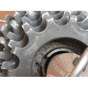Mavic MA2 700C clincher wheelset brake track view