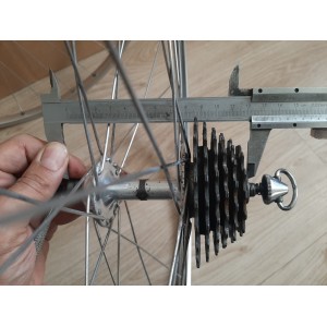 Par de rodas 700C clincher Mavic MA2 com cubos Campagnolo