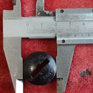 Cache poussière 23mm pédalier STRONGLIGHT ancien vélo CP10