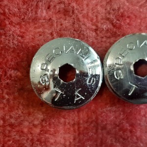 SPÉCIALITÉ TA 23mm crankset dust cap, vintage bike CP3