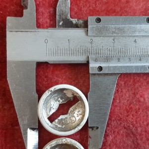 Tampa guarda-pó STRONGLIGHT SOLIDA 22mm para pedaleiro de bicicleta antiga