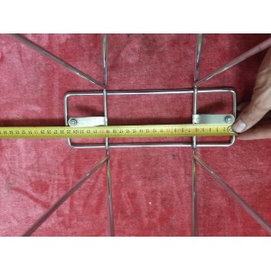 Paire de porte bagage ancien vélo randonneur 650 et 700 de 1975 PB26