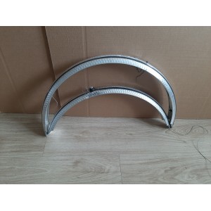 Garde-Boue en Aluminium 63 mm pour vélo randonneur 650 en bon état GB33