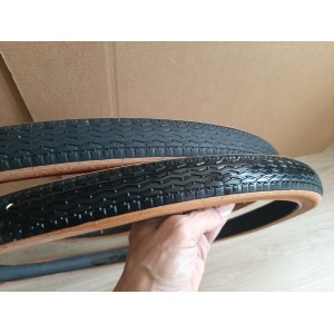 Michelin 650x44B wire bead tyre sidewall lettering detail