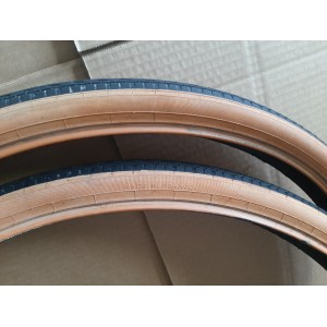 Vintage Michelin 650x44B SEMI CONFORT tyres pair for French bike