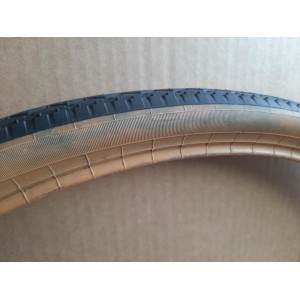 Michelin SEMI CONFORT 650B tyre Made in France marking detail used