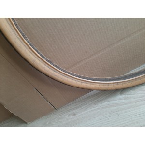 Michelin SEMI CONFORT 650x44B tyre bead wire-on mounting view