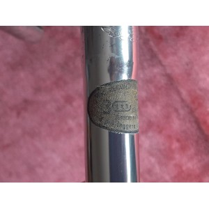 Attacco manubrio 3TTT Colnago Pantografato, dettaglio vite di serraggio