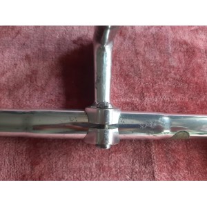 3TTT Colnago Vorbau, Gravur und Oberflächenpatina