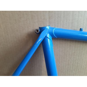 Cuadro de bicicleta vintage 2780g 56x54cm 126.3mm BFFF, VITUS?? abollado D4