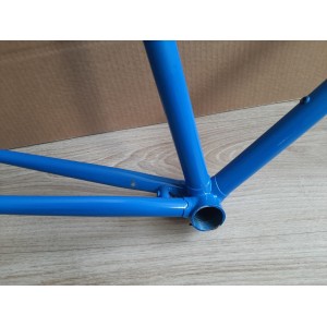 Vintage bike bicycle frame 2780g 56x54cm 126.3mm BFFF, VITUS?? dented D4