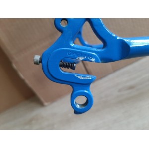 Vintage bike bicycle frame 2780g 56x54cm 126.3mm BFFF, VITUS?? dented D4