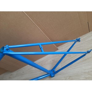 Cuadro de bicicleta vintage 2780g 56x54cm 126.3mm BFFF, VITUS?? abollado D4
