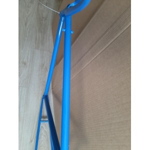 Vintage bike bicycle frame 2780g 56x54cm 126.3mm BFFF, VITUS?? dented D4