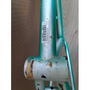 Cadre velo VTT PEUGEOT TAHITI 20" 3050g 35×43.5cm 126mm BC 1.37-25.4