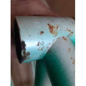 Cadre velo VTT PEUGEOT TAHITI 20" 3050g 35×43.5cm 126mm BC 1.37-25.4